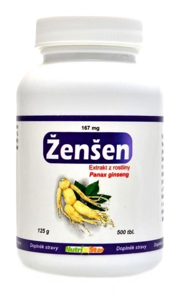 Ženšen 500 tablet