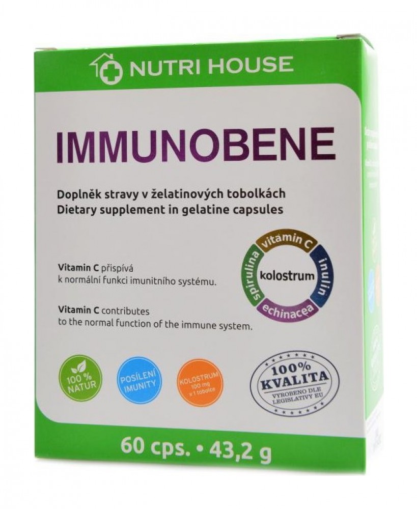 Immunobene 60 kapslí / 43,2 g