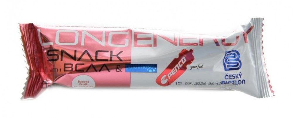 Long energy snack with BCAA 50g lesní plody