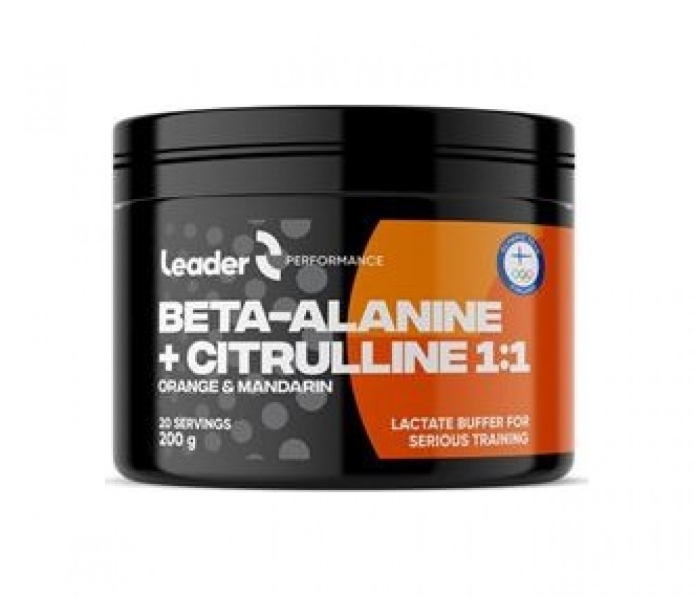 Beta Alanine + Citruline 1:1 200 g pomeranč mandarinka