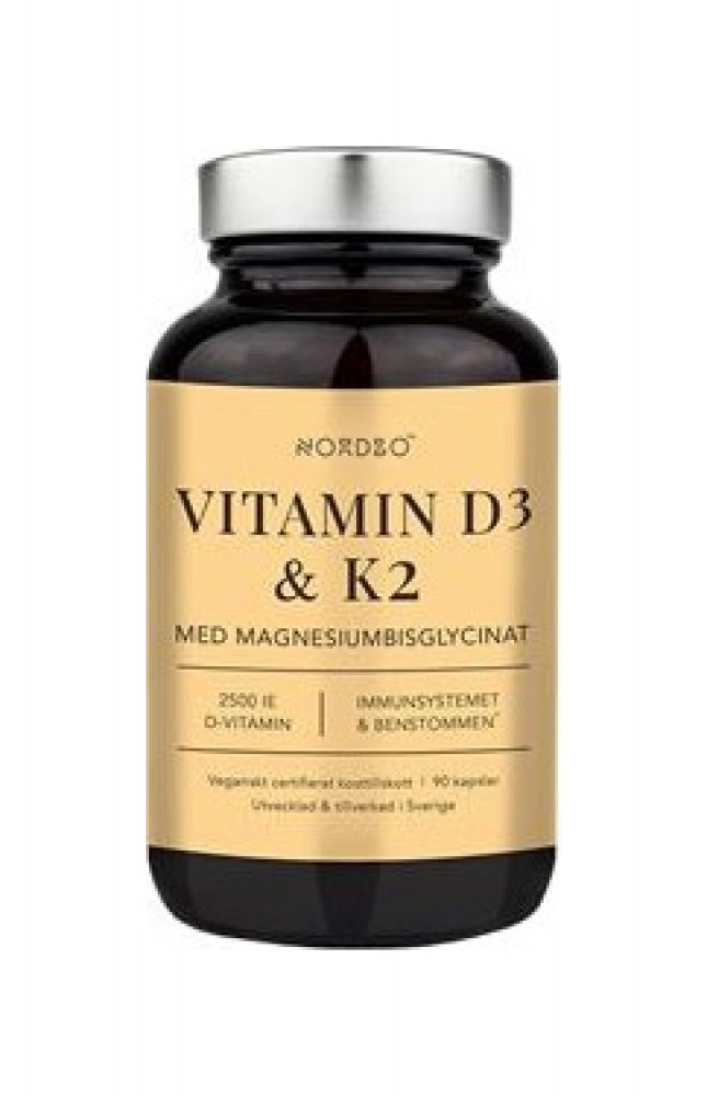 Vitamin D3 a K2 90 kapslí