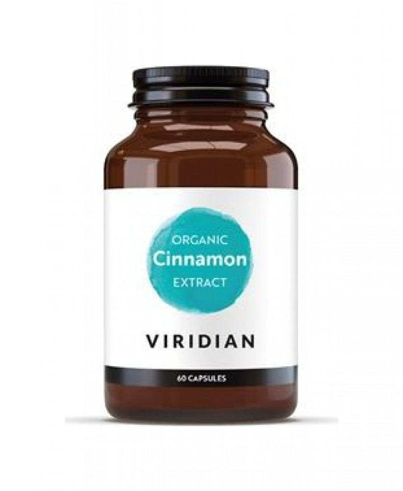Cinnamon Extract 60 kapslí Organic