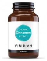 Cinnamon Extract 60 kapslí Organic 