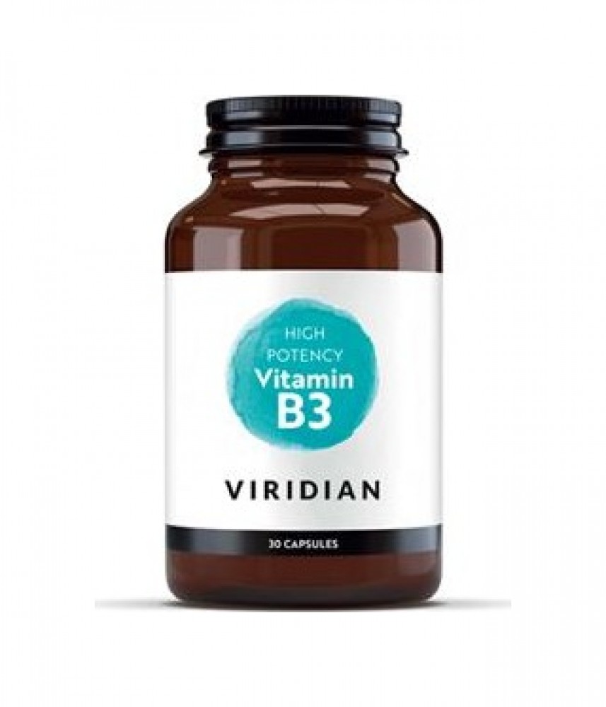 High Potency Vitamin B3 250mg 30 kapslí
