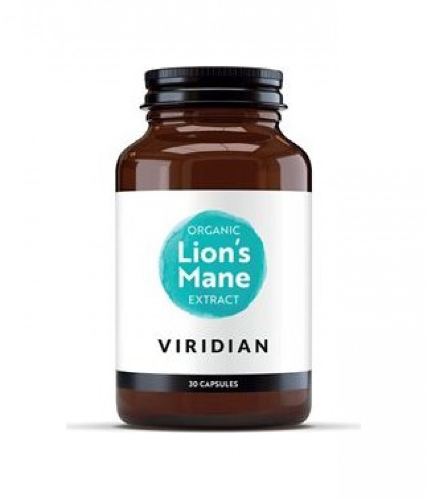 Lions Mane Extract 30 kapslí Organic