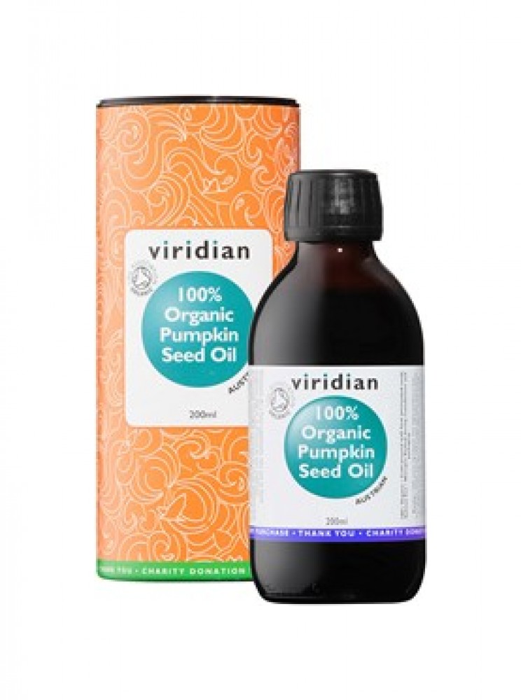 Pumpkin Seed Oil 200ml Organic (Olej z dýňových semínek Bio)