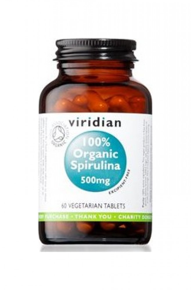 Spirulina 500mg 60 tablet Organic