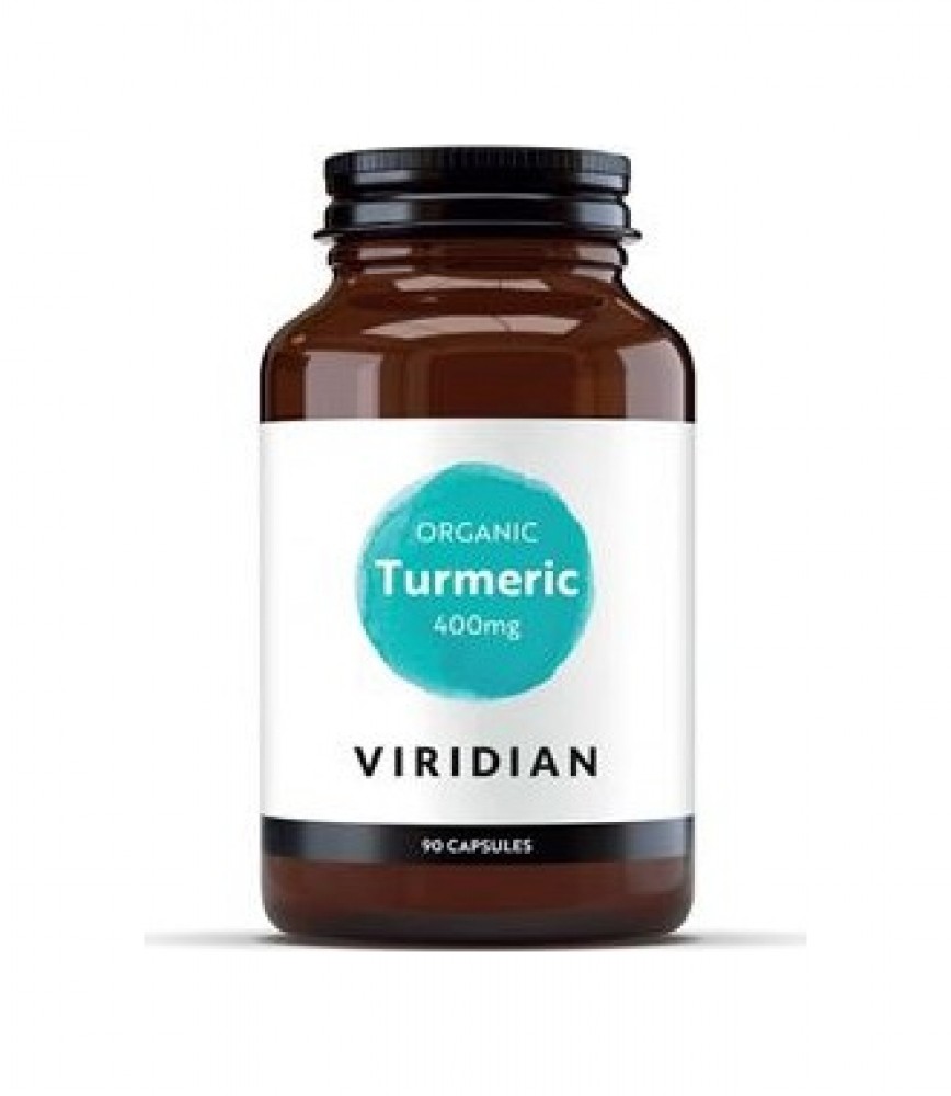 Turmeric 400mg 90 kapslí Organic (Kurkuma)