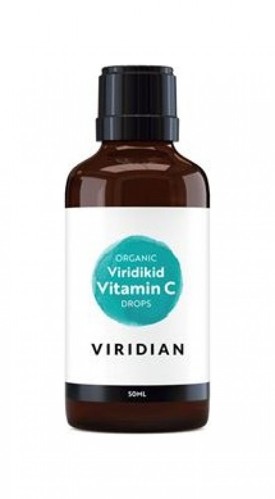 Viridikid Vitamin C drops 50ml Organic (Vitamín C pro děti) SK