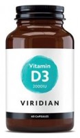 Vitamin D3 2000IU 60 kapslí 