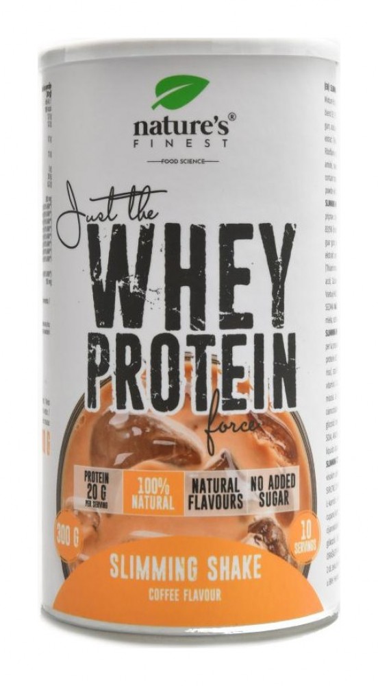 Whey protein slimming whey shake 300 g coffee flavour