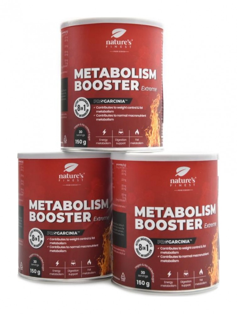 Metabolism booster extreme 3 x 150g duopack