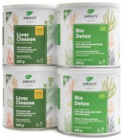 Total detox - Super detox 2 x 125g + Liver Cleanse 2 x 125g 