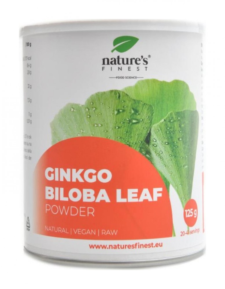 Ginkgo Biloba Leaf Powder 125g