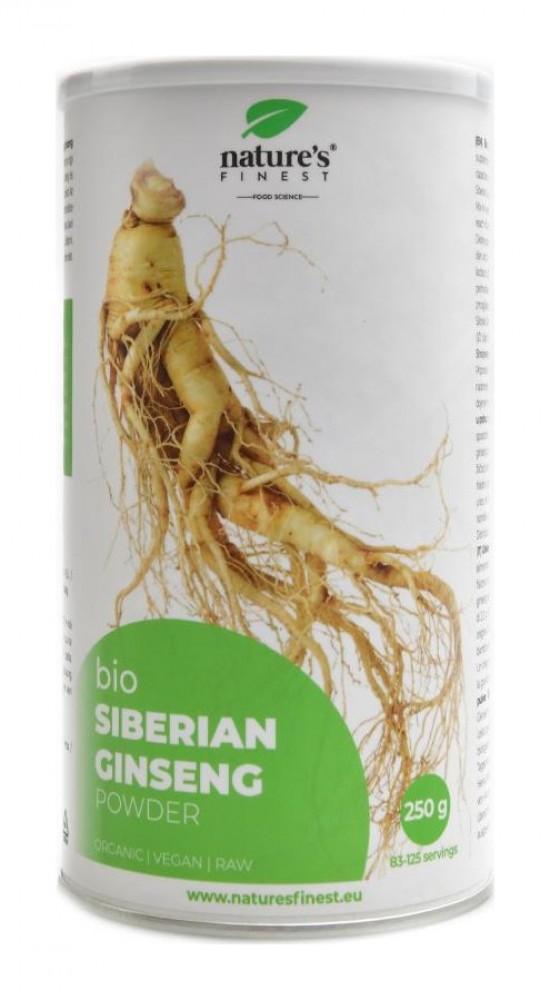 Siberian Ginseng Bio 250g Sibiřský ženšen