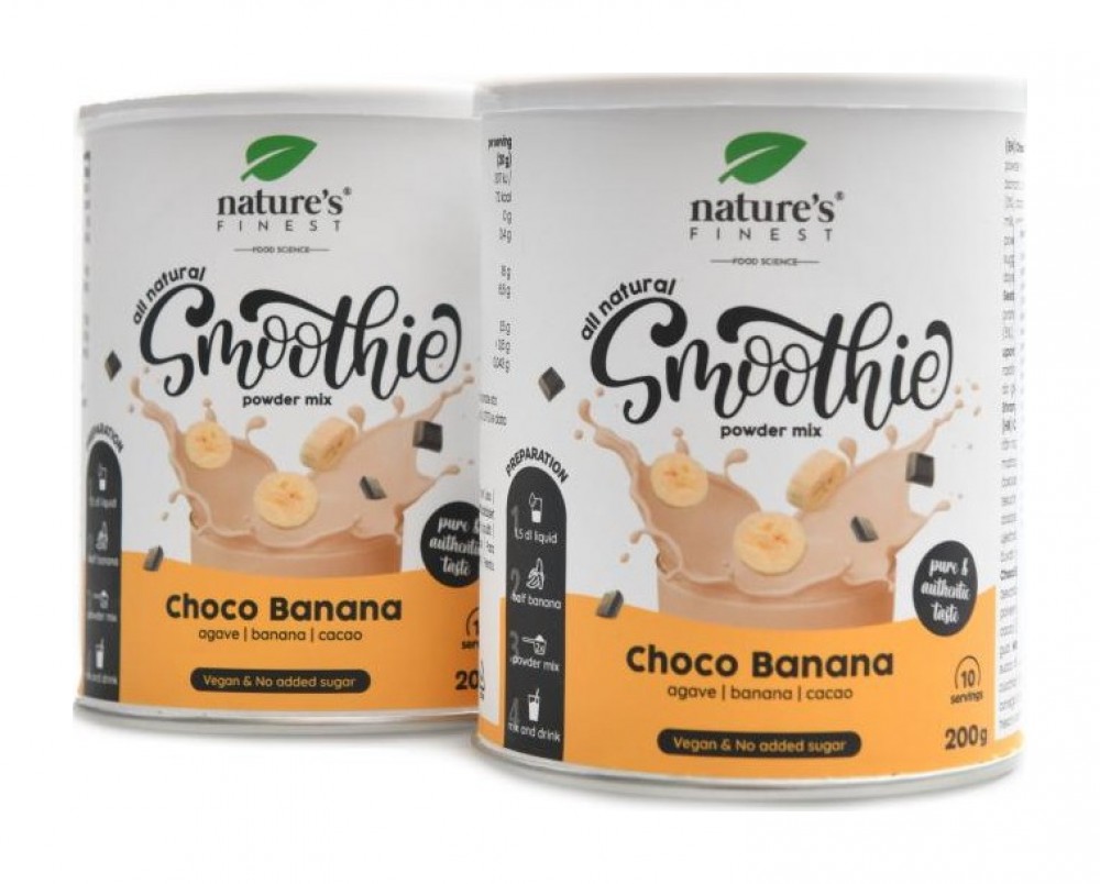 Smoothie choco banana 2 x 200g duopack