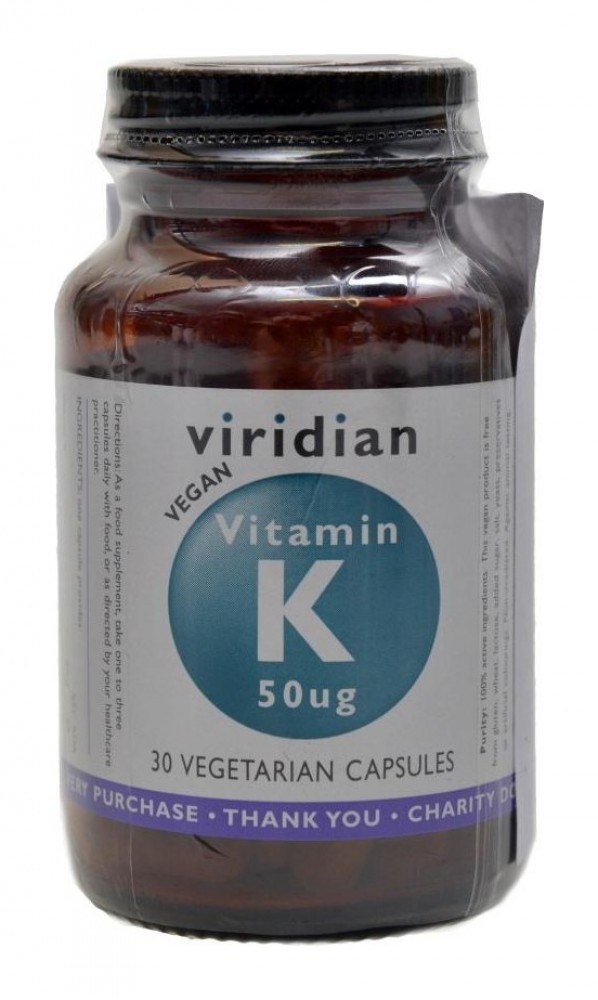 Vitamin K 50ug 30 kapslí