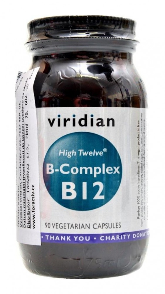 B-Complex B12 high twelwe 90 kapslí