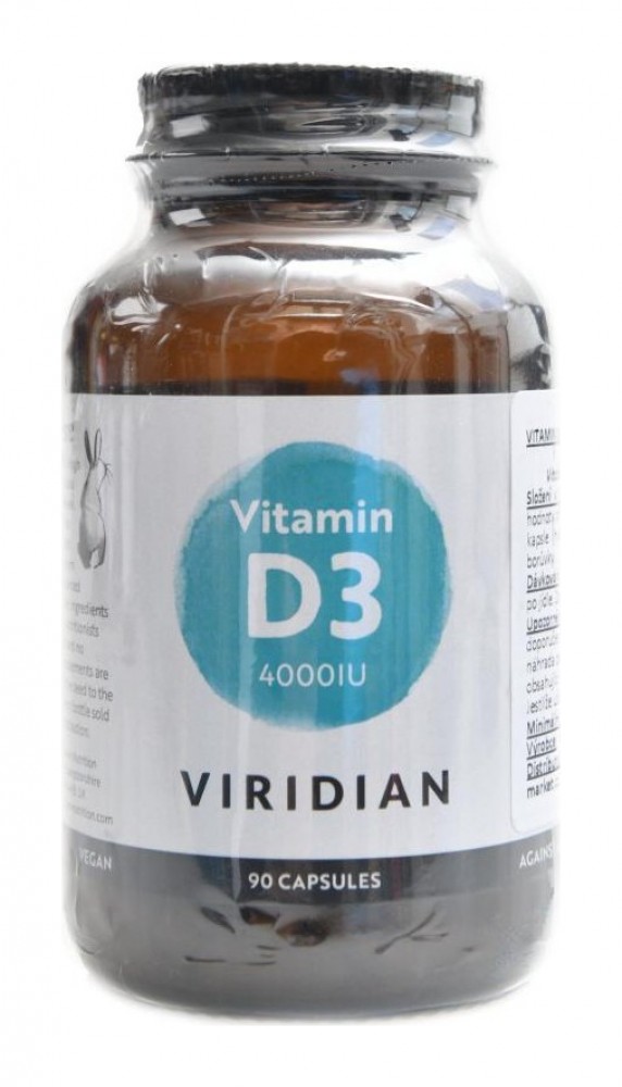 Vitamin D3 4000iu 90 kapslí