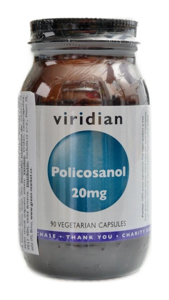 Policosanol 20mg 90 kapslí