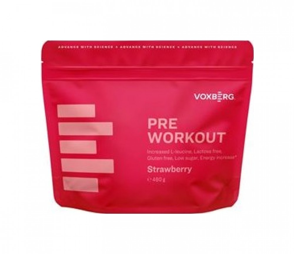 Pre-Workout 480g jahoda