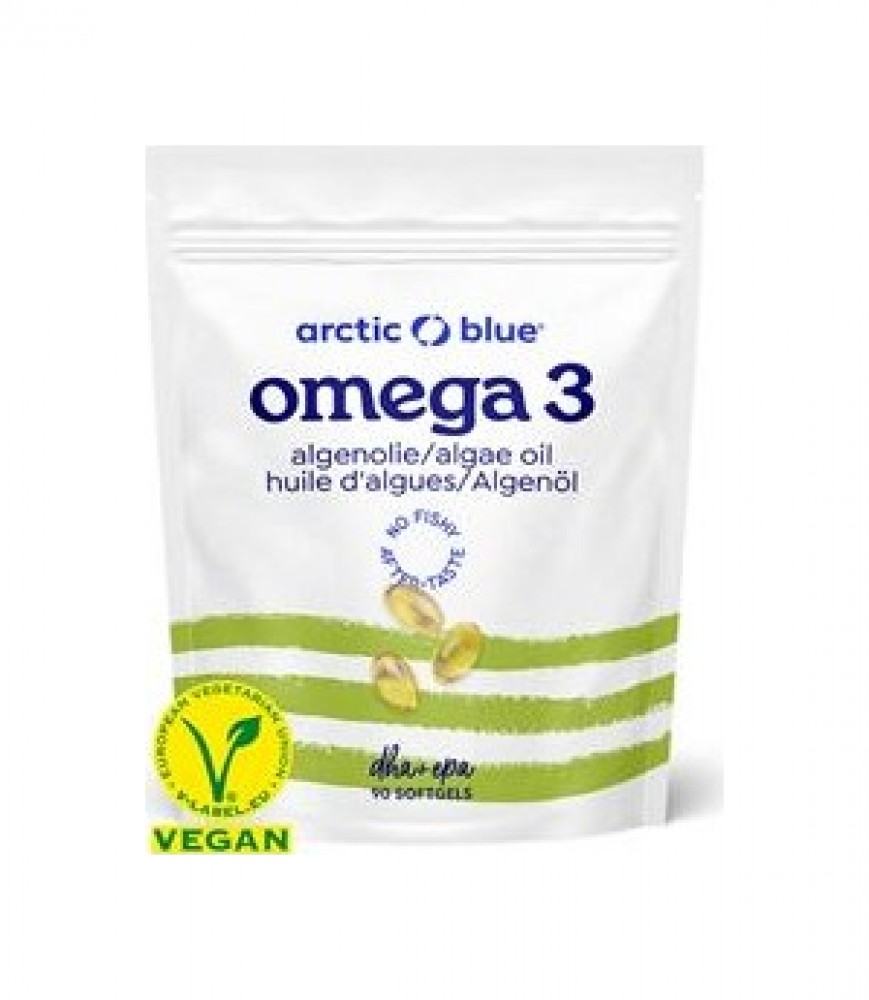 Vegan Omega 3 Algae 90 kapslí (420mg DHA and 140mg EPA)