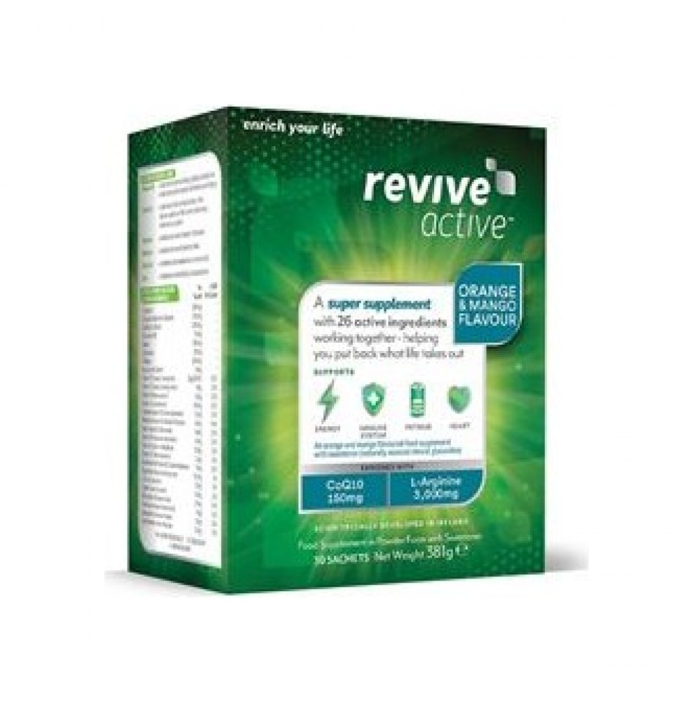 Revive Active 30 sáčků  (Energie, imunita, únava, srdce)