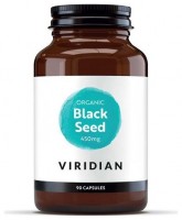 Black Seed 450mg 90 kapslí Organic (BIO Egyptský černý kmín) 