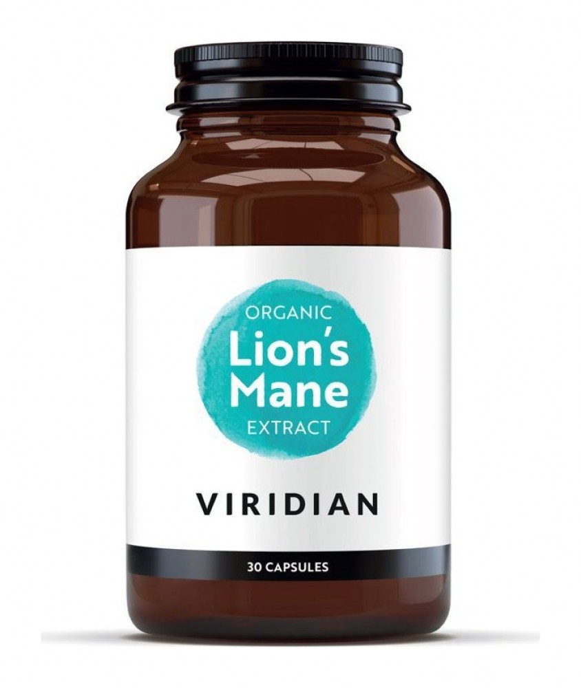Lions Mane Extract 30 kapslí Organic SK