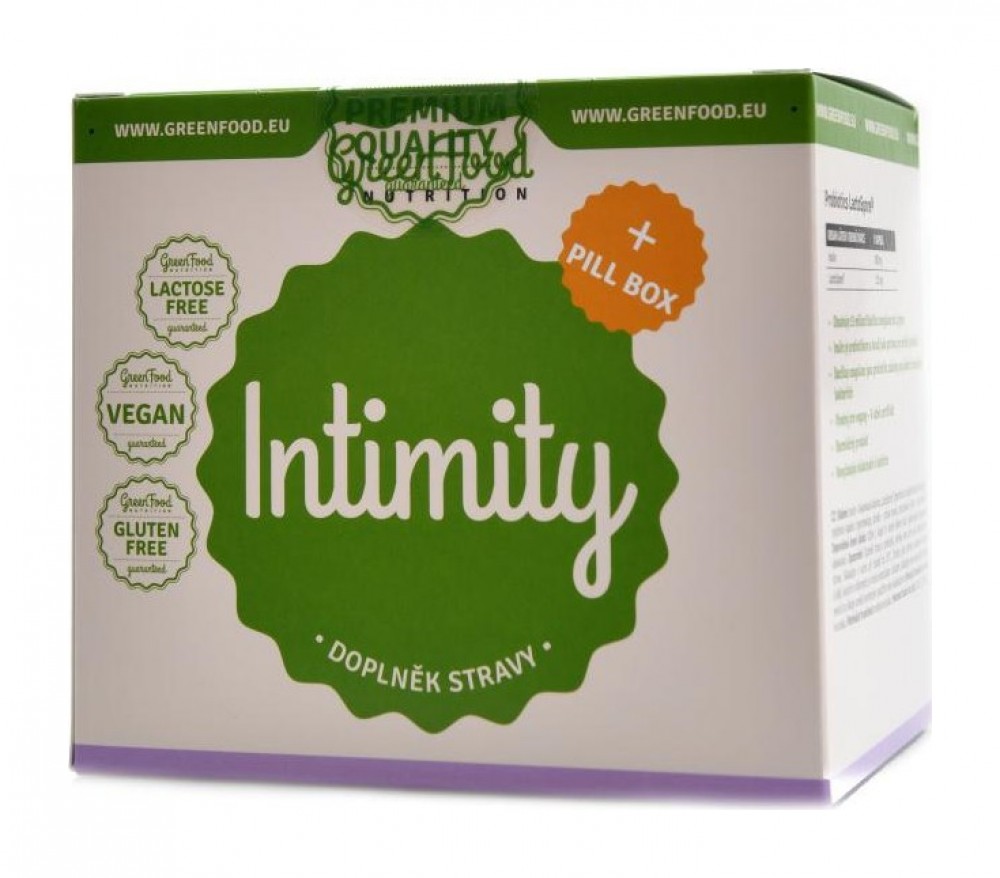 Box Intimity  ( probiotic lactospore + candiflora + pillbox )