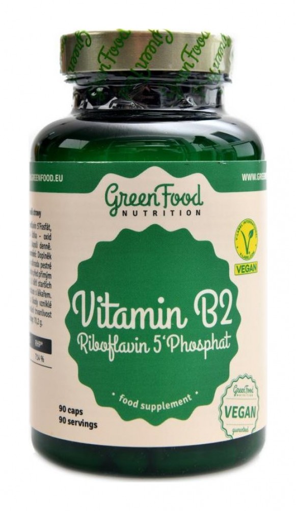 Vitamin B2 riboflavin 5 phosphat 90 kapslí