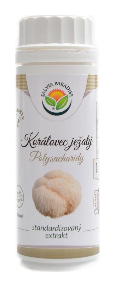 Korálovec hericium standardizovaný extrakt 60 kapslí