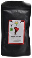 Káva brasil santos 100 g 100% arabica zrnková čerstvě pražená 