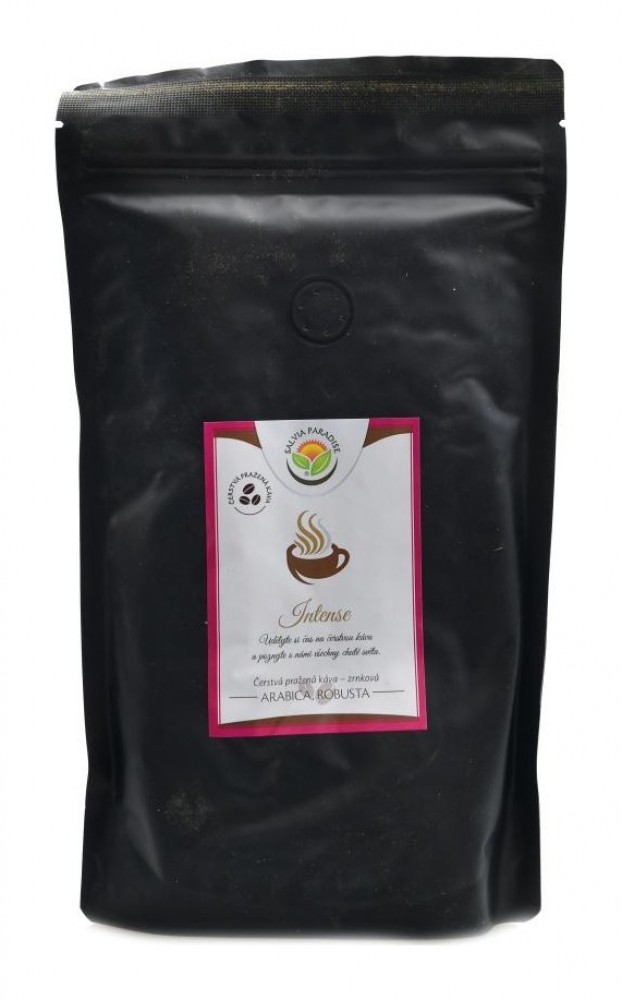 Salvia Paradise káva Intense zrnková čerstvě pražená arabica/robusta 250 g