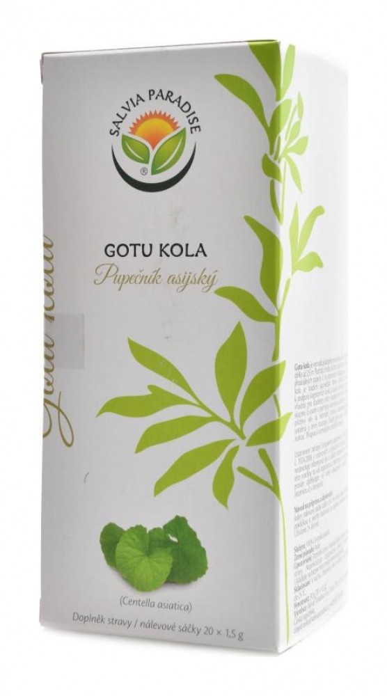 Gotu kola nálevové sáčky 20 x 2 g - Pupečník asijský