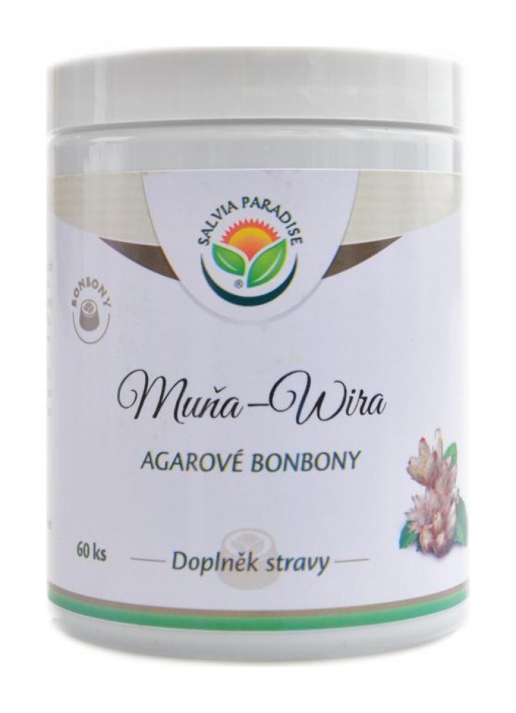 Muňa wira agarové bonbony 60 ks Minthostachys setosa, Gnaphalium grave