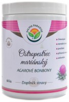 Ostropestřec mariánský agarové bonbony 60 ks Silybum marianum 