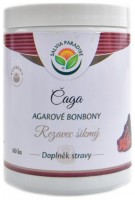 Čaga rezavec šikmý agarové bonbony 60 ks Inonotus obliquus 