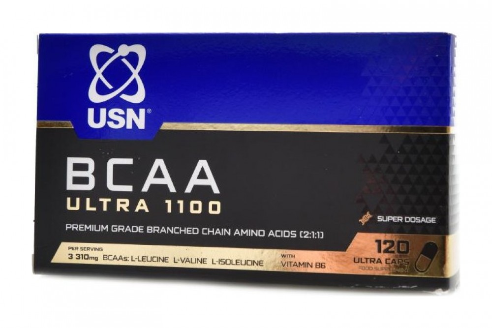 BCAA 1100 mega caps 120 kapslí