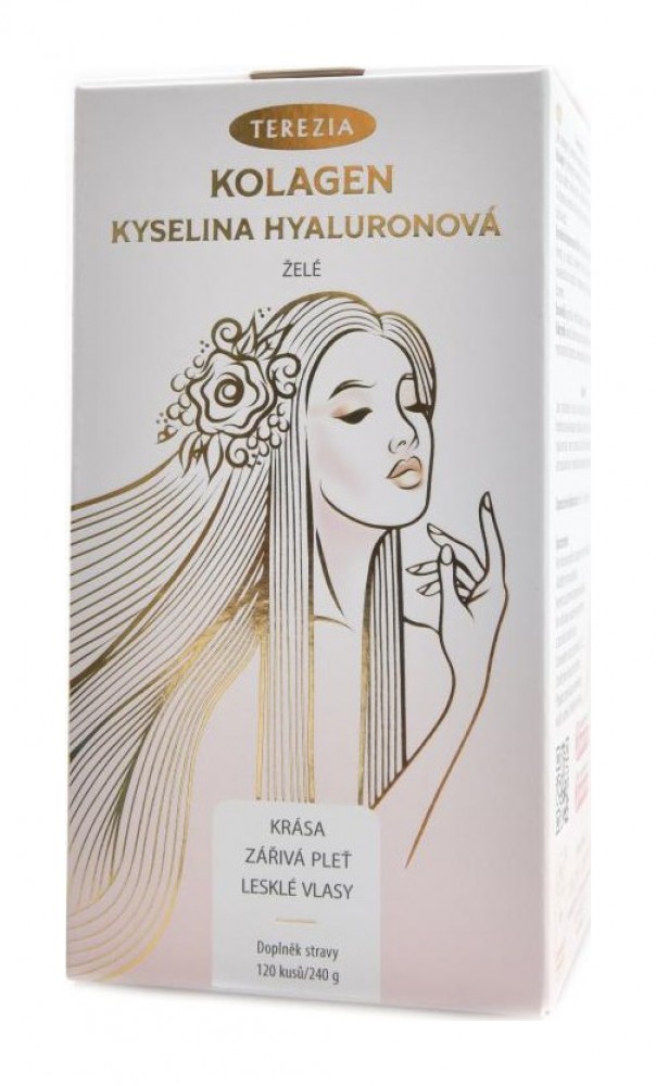 Kolagen + kyselina hyaluronová želé 120 ks