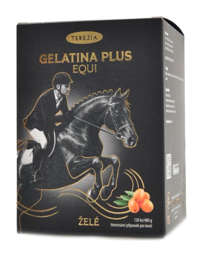 Gelatina plus želé s rakytníkem 120 kusů 480 g EQUI pro koně