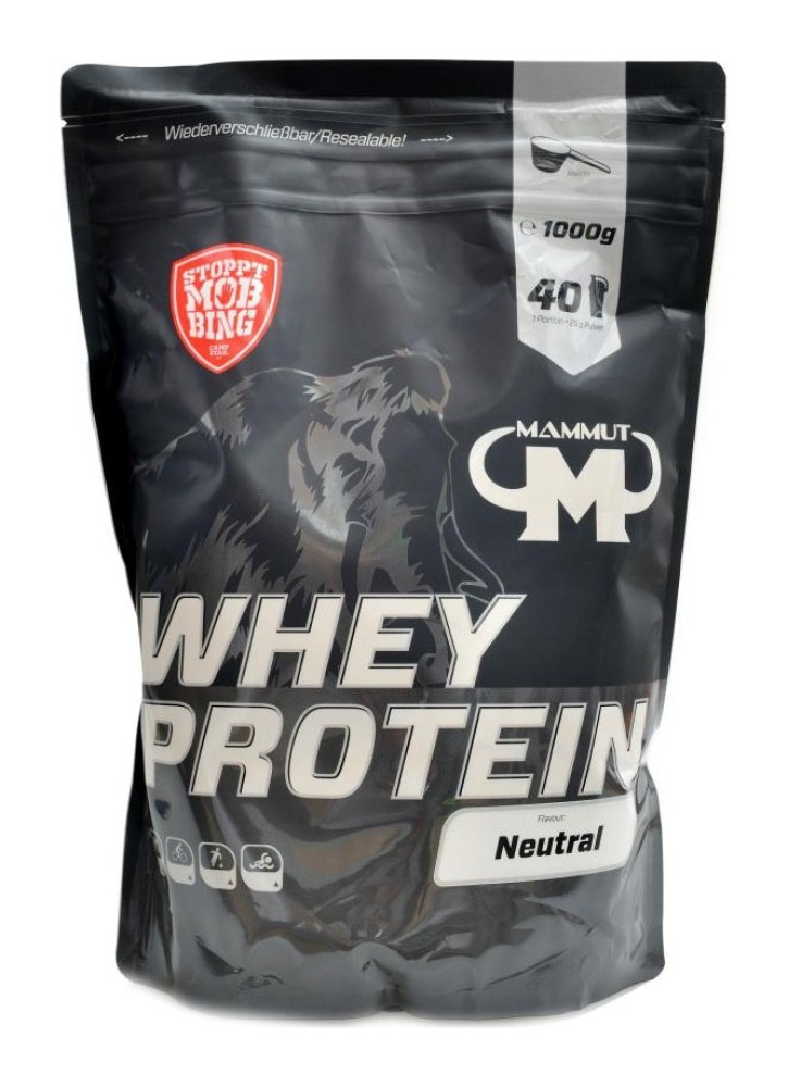 Whey protein 1000 g natural bez příchuti