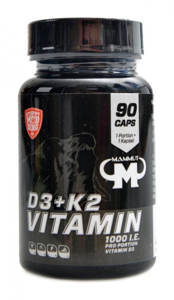 Vitamin D3 + K2 90 Vege kapslí