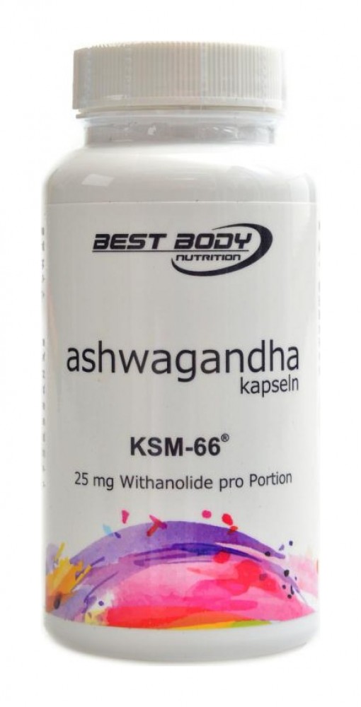 Ashwagandha KSM-66 60 kapslí 25mg withanolide