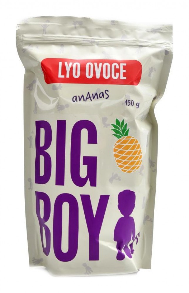 Ananas plátky lyofilizované 150 g EKO