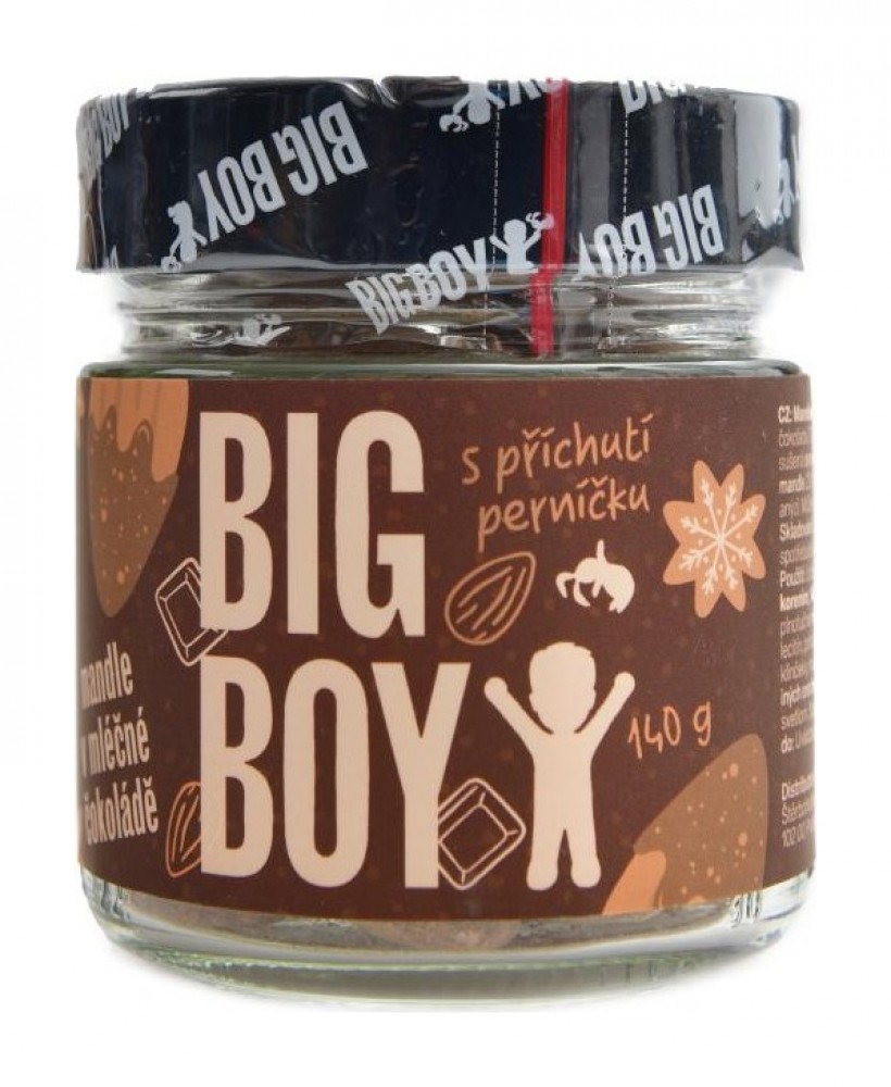 Mandle v mléčné čokoládě s perníkovým kořením 140 g