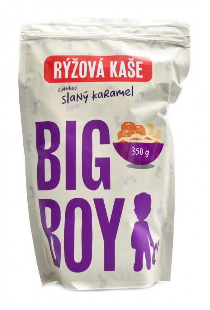 Rýžová kaše s příchutí slaný karamel 350 g EKO varianta