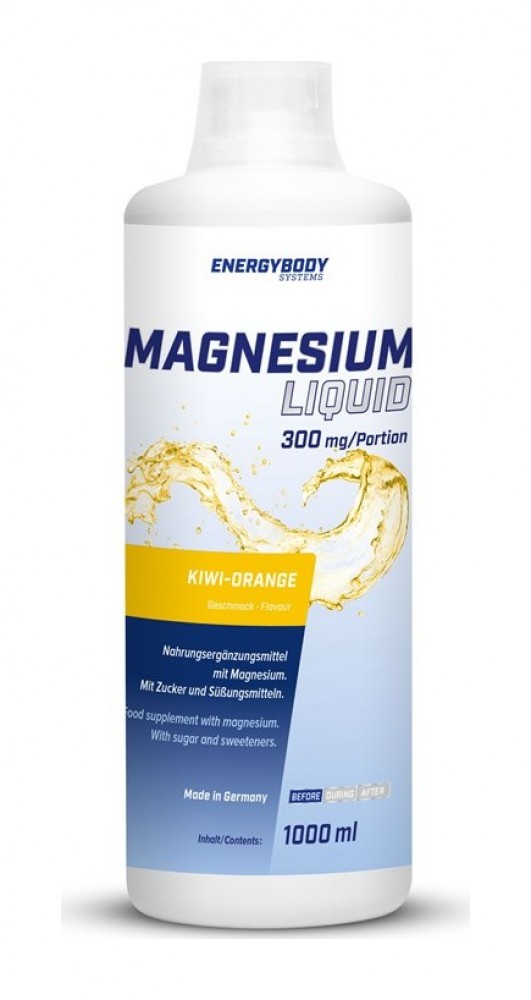 Magnesium Liquid 1000ml kiwi-pomeranč