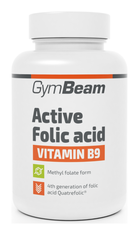 Aktivní kyselina listová (Vitamin B9) 60 kaps.