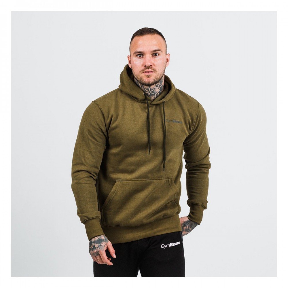 Mikina Athlete Military Green Black 